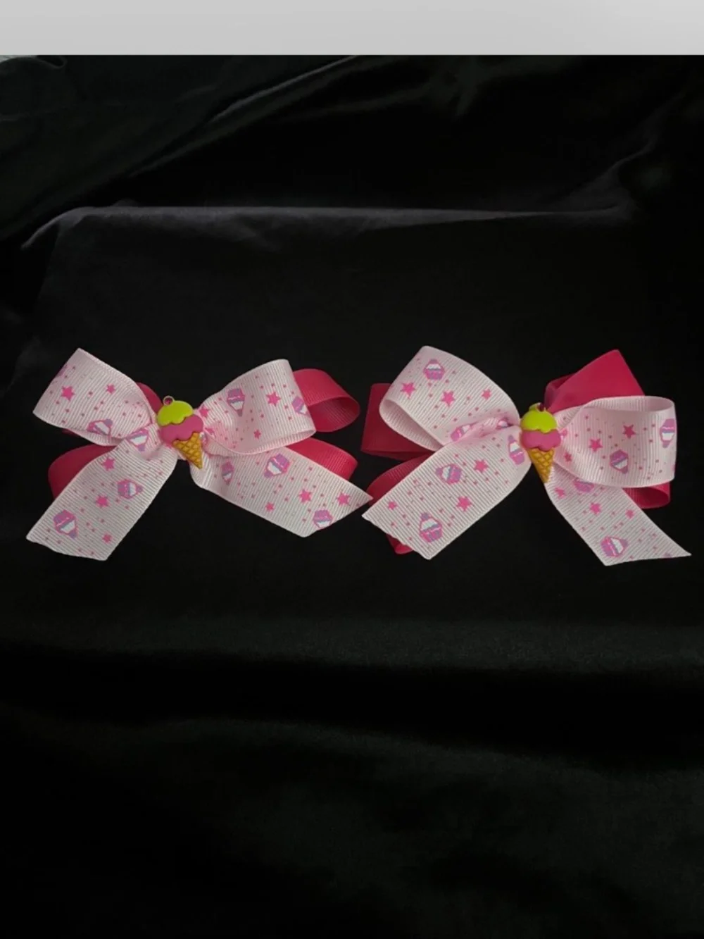 Ice Cream Dream inspired hair bows